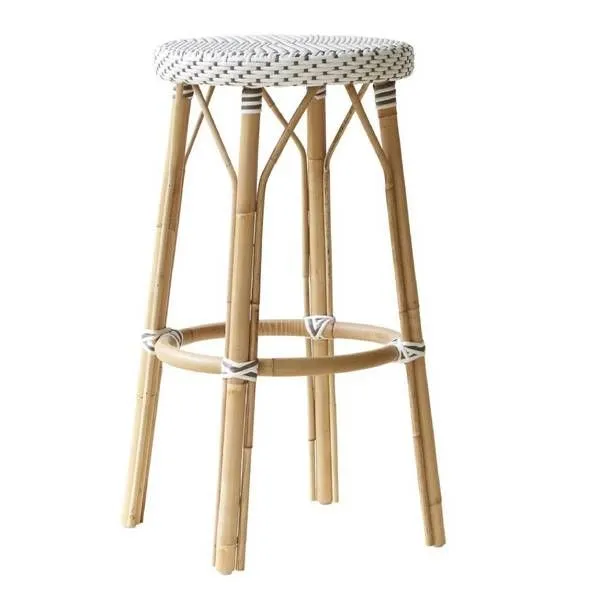 Product Image 1 for Simone Rattan Bar Stool from Sika Design