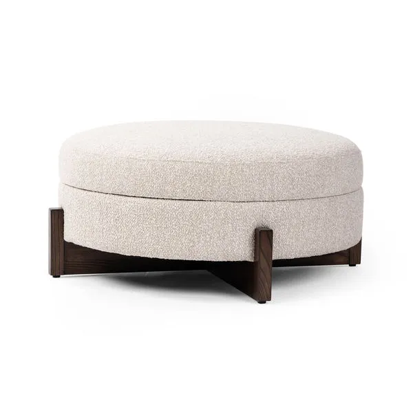 Product Image 1 for Esben Storage Ottoman from Four Hands