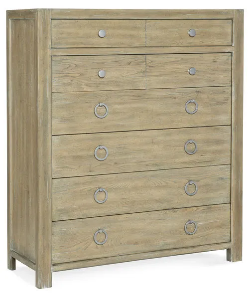 Product Image 1 for Surfrider Pecan & Cedar Six-Drawer Chest from Hooker Furniture