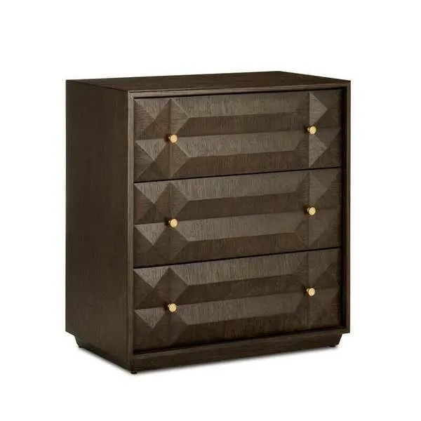 Product Image 1 for Kendall Geometric Oak Chest from Currey & Company