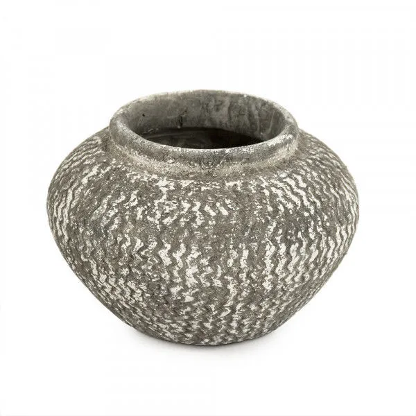 Product Image 3 for Distressed Cement Vase from Zentique