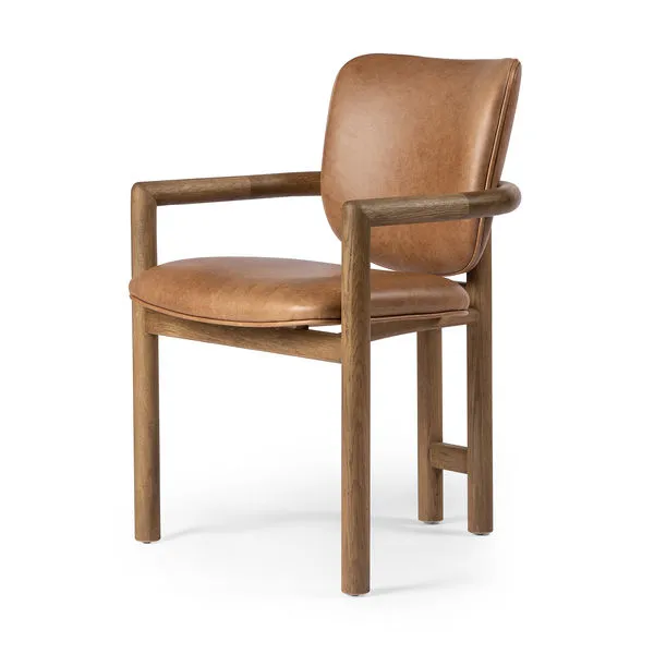 Product Image 1 for Madeira Leather Chaps Saddle Dining Chair from Four Hands