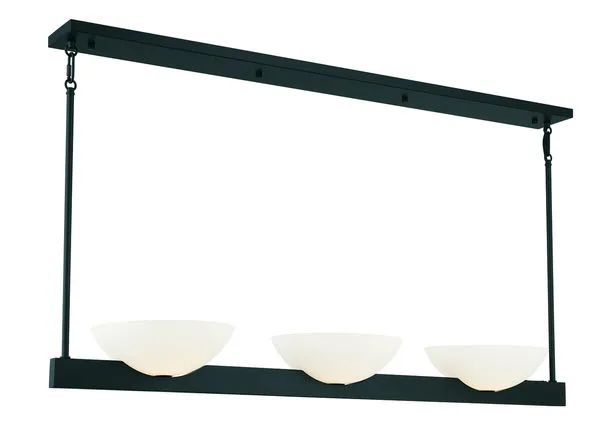 Product Image 5 for Fallon 3 Light Linear Chandelier from Savoy House
