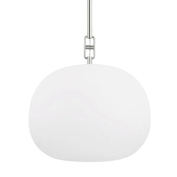 Product Image 1 for Ingels 1-Light Large Pendant - Polished Nickel from Hudson Valley