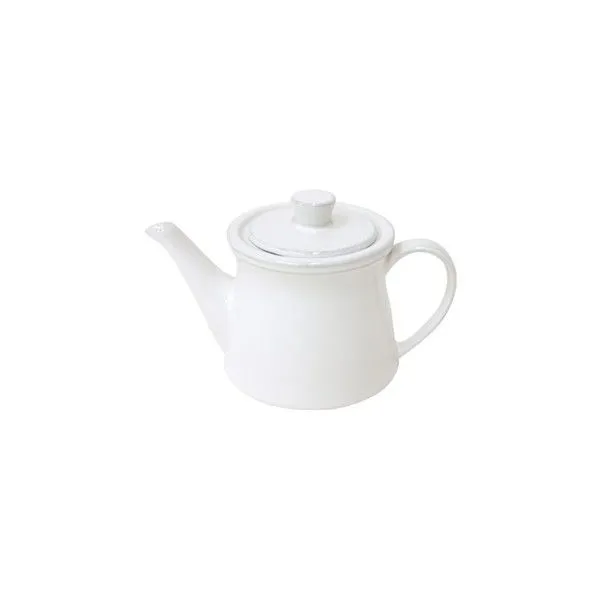 Product Image 1 for Friso 17 oz. Ceramic Stoneware Teapot - White from Costa Nova