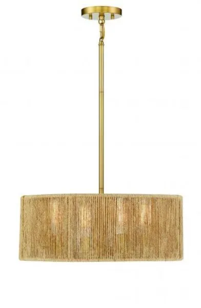 Product Image 5 for Ashe 4 Light Pendant from Savoy House