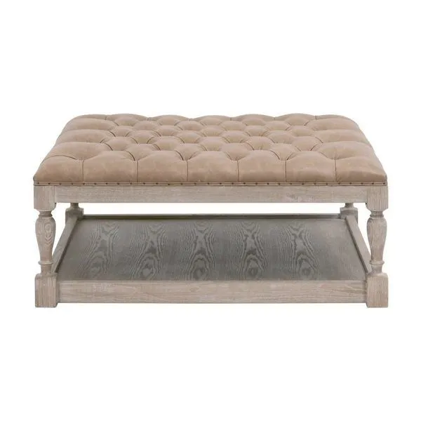 Product Image 1 for Townsend Tufted Upholstered Coffee Table from Essentials for Living