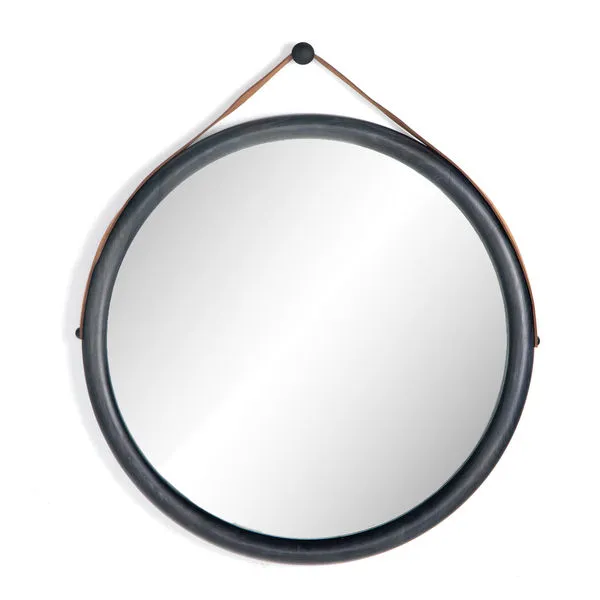 Product Image 5 for Des Mirror Black Wash Poplar from Four Hands