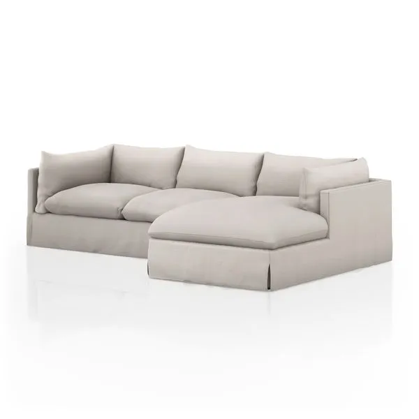 Product Image 4 for Habitat 2 Piece 112'' Sectional from Four Hands