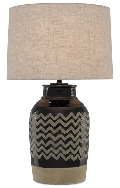 Product Image 1 for Zigzag Table Lamp from Currey & Company