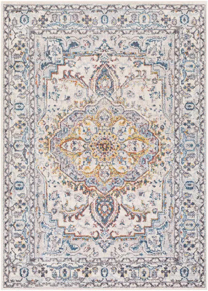 Product Image 5 for Ankara Ivory / Yellow Rug from Surya