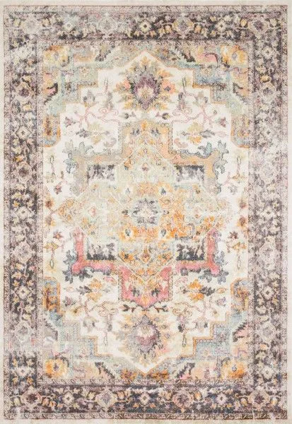Product Image 6 for Clara Ivory / Charcoal Rug from Loloi