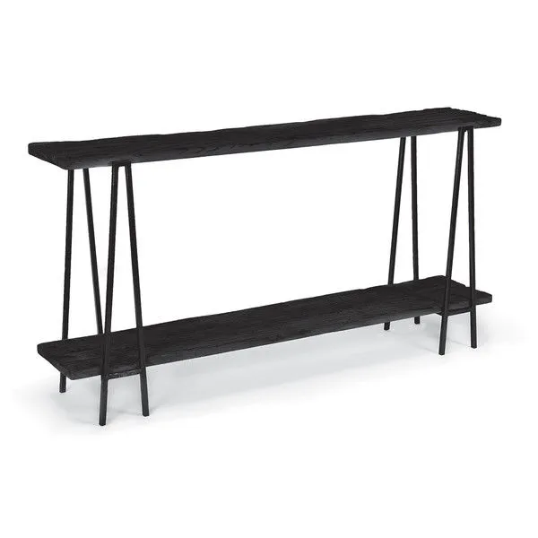 Product Image 1 for Ash Reclaimed Wood Console Table - Black from Regina Andrew Design