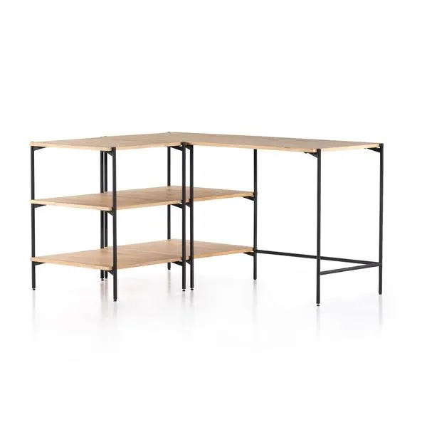 Product Image 7 for Eaton Modular Desk with Open Shelving Unit from Four Hands