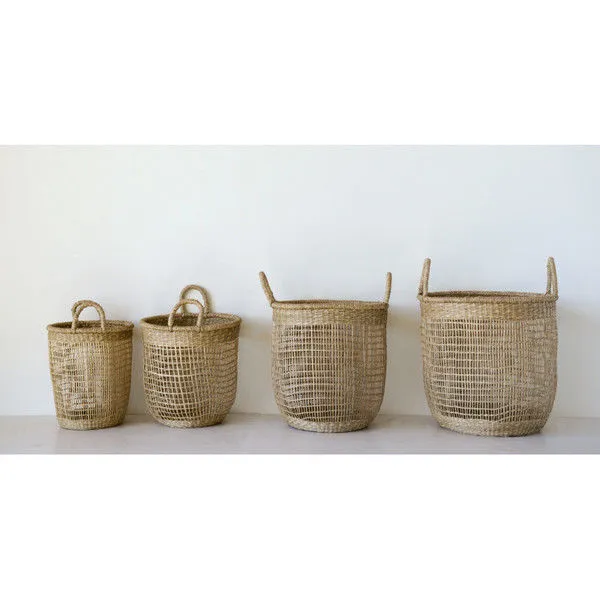 Product Image 6 for Allison Seagrass Basket Set from Creative Co-Op