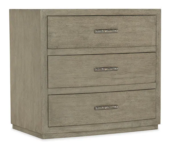 Product Image 1 for Linville Falls Three Drawer Oak Nightstand from Hooker Furniture