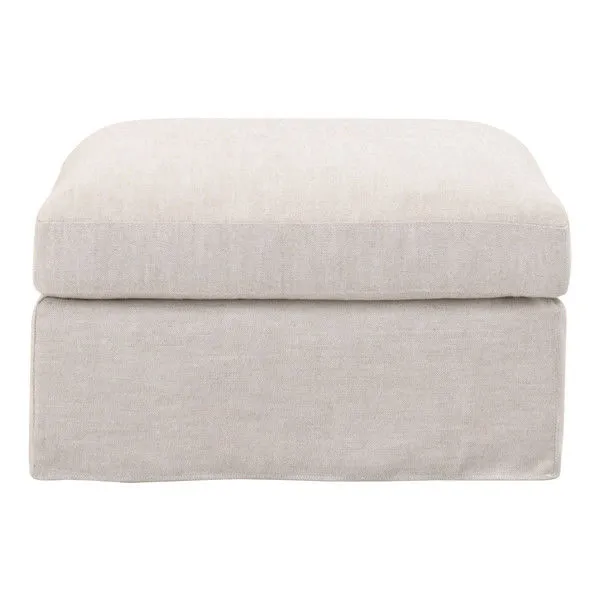 Product Image 1 for Lena Modular Solid Birch Bisque Ottoman from Essentials for Living