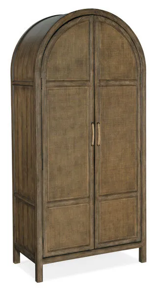 Product Image 1 for Sundance Pecan & Rattan Wardrobe from Hooker Furniture
