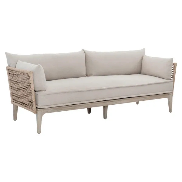 Product Image 1 for Catalonia Sun-Washed Teak Outdoor Sofa from Bernhardt Furniture