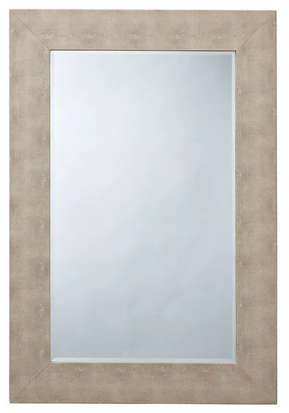 Product Image 4 for Structure Rectangle Mirror In Ivory from Jamie Young