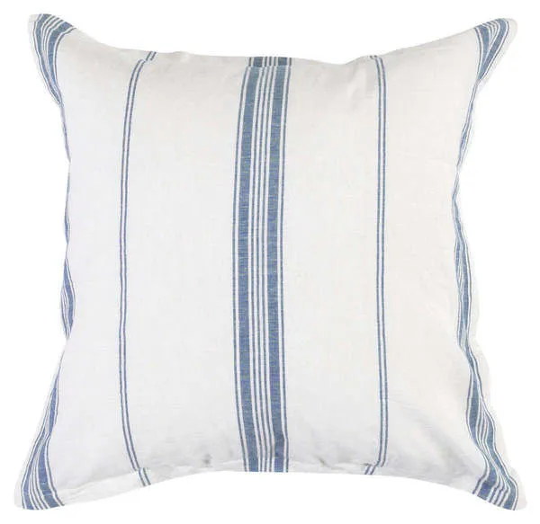 Product Image 1 for Brooke Blue Stripe Linen Cashmere Sham from Classic Home Furnishings