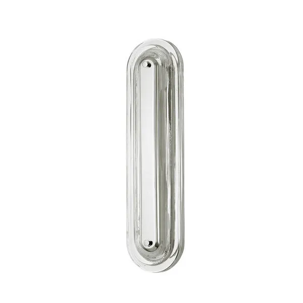 Product Image 1 for Litton 1-Light Small Wall Sconce - Polished Nickel from Hudson Valley