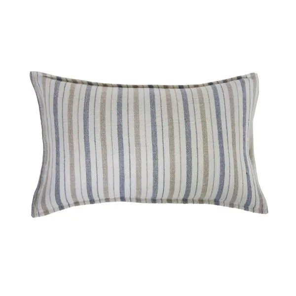 Product Image 1 for Naples 14" x 24" Decorative Body Pillow with Insert - Ocean / Natural from Pom Pom at Home