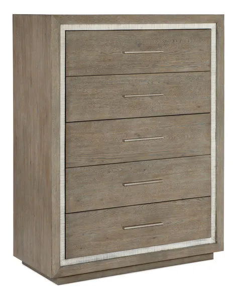 Product Image 1 for Serenity Oak & Cedar Five Drawer Chest from Hooker Furniture