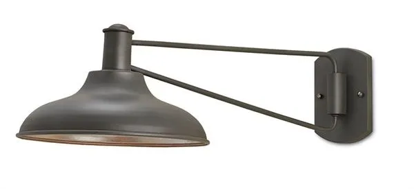 Product Image 2 for Bookclub Swing Arm Sconce from Currey & Company