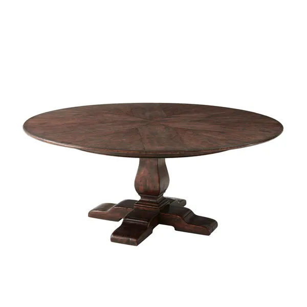 Product Image 6 for Victory Oak Jupe Dining Table from Theodore Alexander