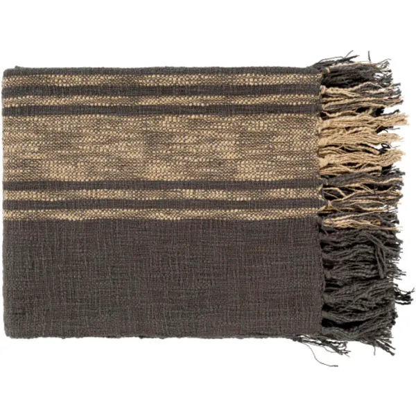 Product Image 4 for Bramble Charcoal Throw from Surya