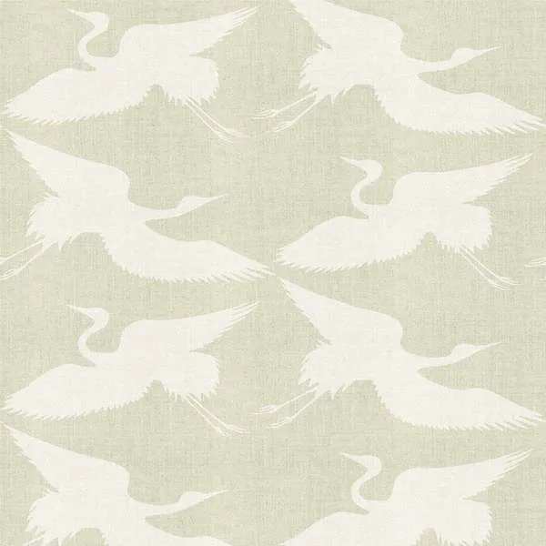 Product Image 1 for Paper Cranes Eucalyptus Removable Peel & Stick Wallpaper from Mitchell Black