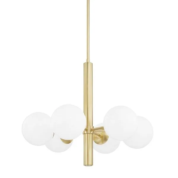 Product Image 1 for Stella 6 Light Chandelier from Mitzi
