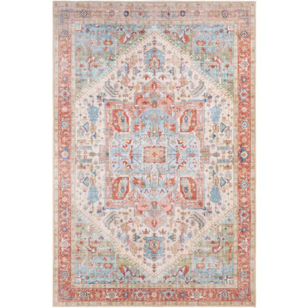 Product Image 7 for Iris Beige / Red Rug from Surya