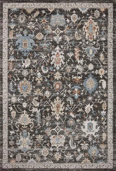 Product Image 1 for Odette Charcoal / Multi Traditional Rug - 11'2" x 15'7" from Loloi