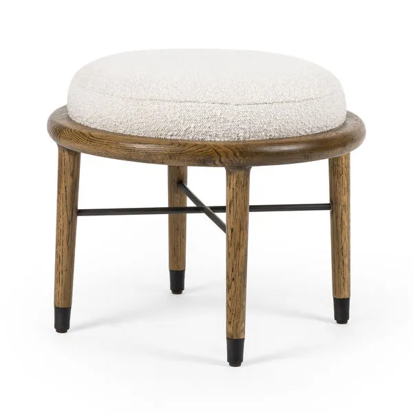 Product Image 6 for Petra Ottoman 21" Knoll Natural from Four Hands