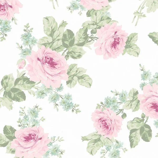 Product Image 1 for Rachel Ashwell Royal Bouquet Wallpaper from Graham & Brown